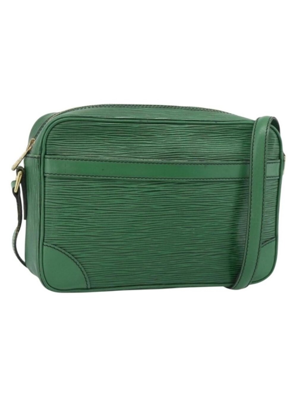 Authentic LOUIS VUITTON Epi Trocadero 23 Shoulder Bag Green M52304 LV